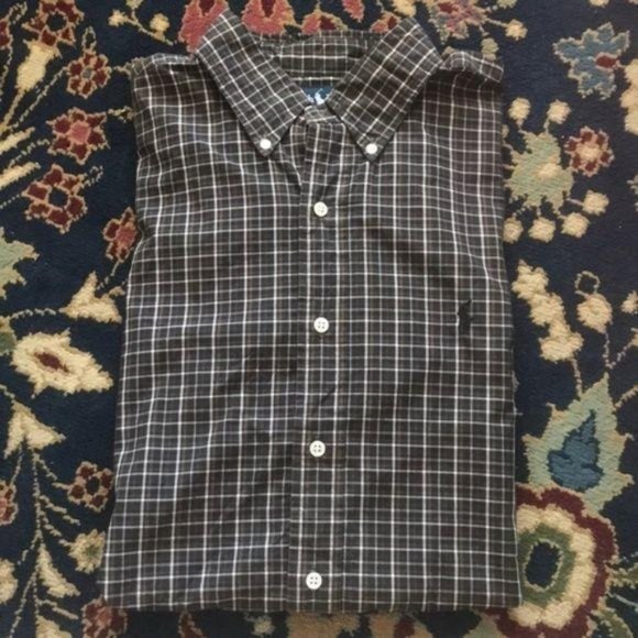 Polo Ralph Lauren Other - Polo Button Down Short Sleeve Plaid Gridded Blake